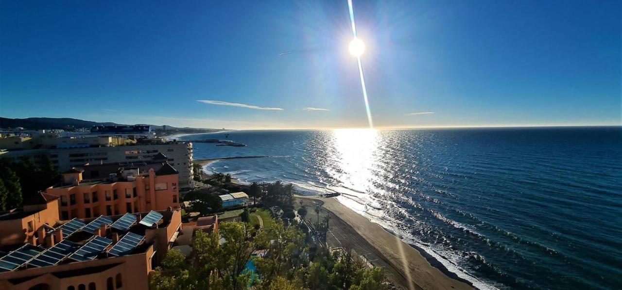 Apartamento Lujoso Y Moderno Vistas Panoramicas Al Mar Marbella Kültér fotó