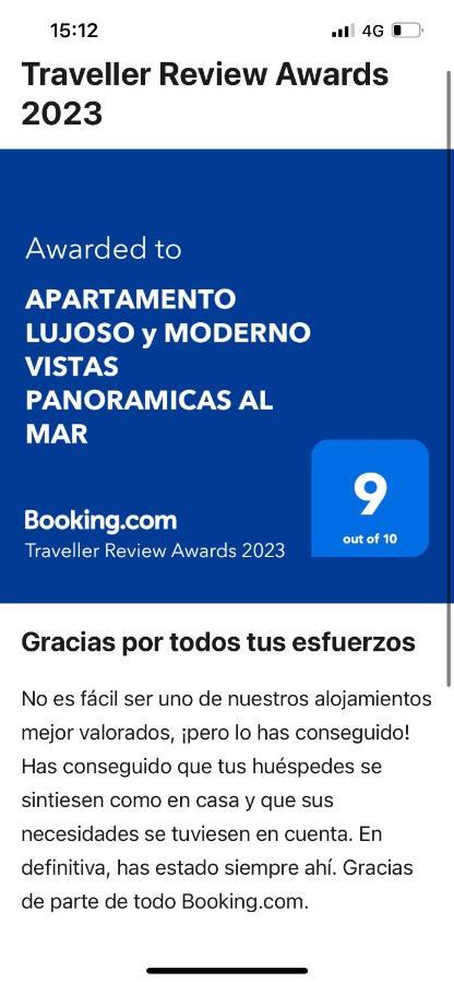 Apartamento Lujoso Y Moderno Vistas Panoramicas Al Mar Marbella Kültér fotó